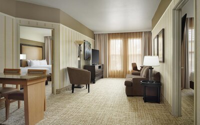 Studio Suite, 1 King Bed with Sofa bed (Cabana Patio)