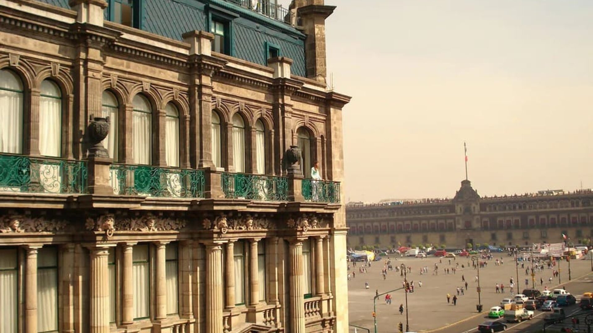 Gorgeous hotel exterior at Gran Hotel de la Ciudad de México.
