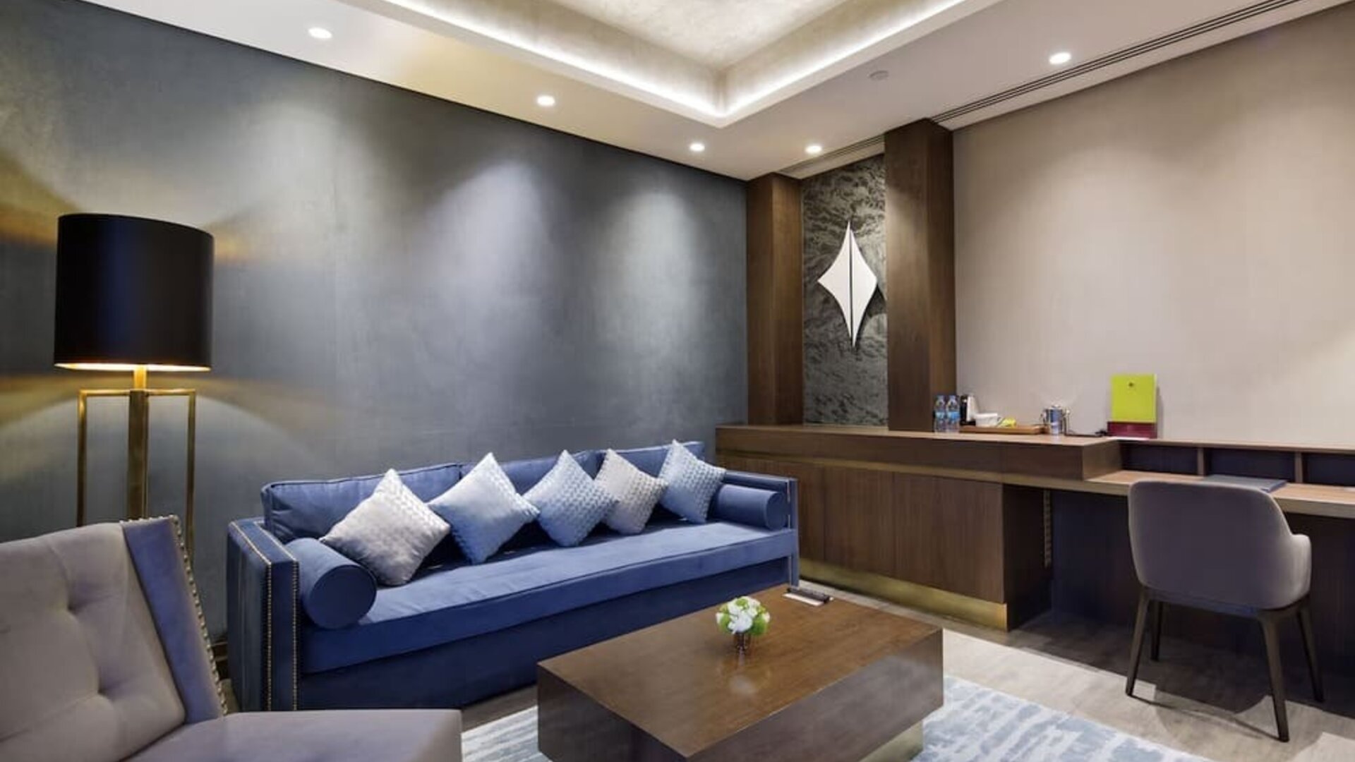 Spacious day use room with lounge and TV at DoubleTree By Hilton Istanbul - Piyalepasa.