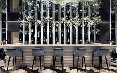 Bar and lounge at DoubleTree By Hilton Istanbul - Piyalepasa.