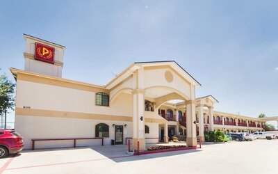 Parking available at Palace Inn 290 & Fairbanks.