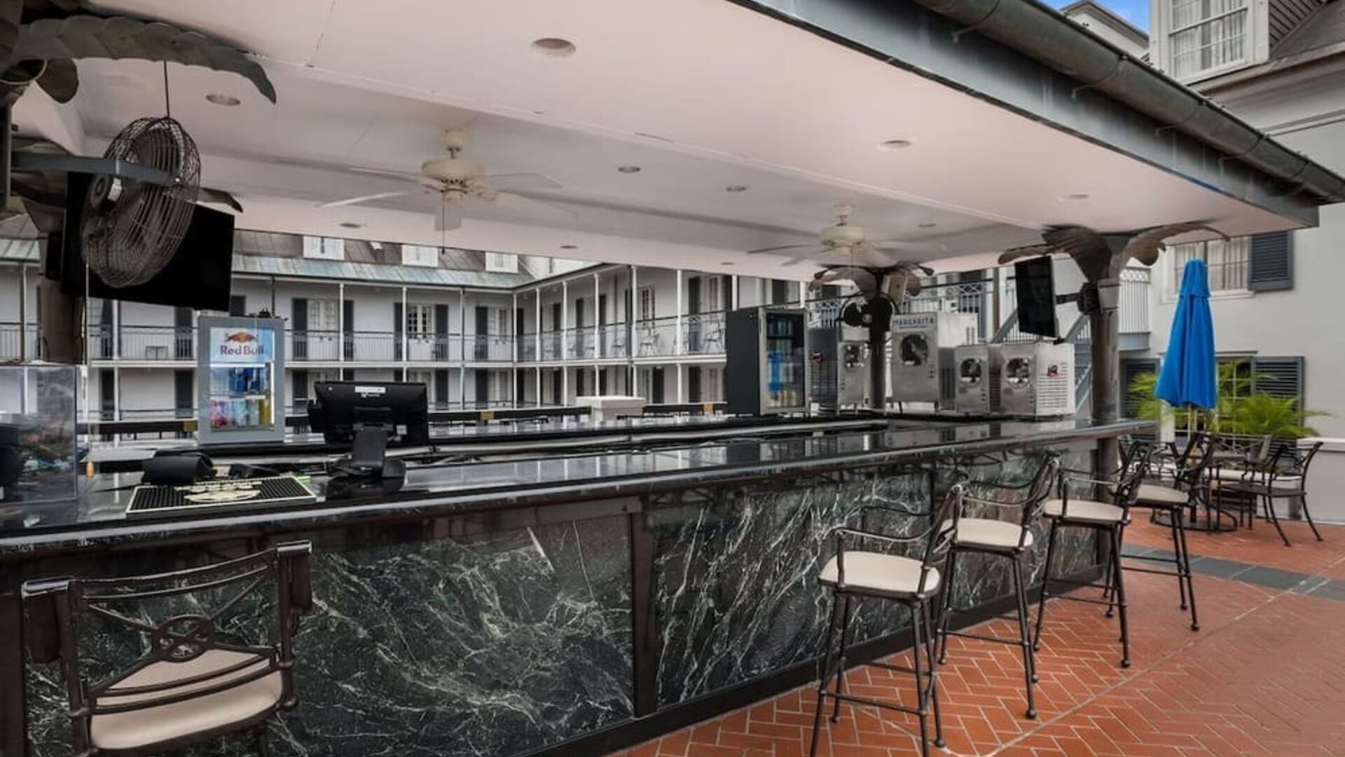 Rooftop bar at Royal Sonesta New Orleans.