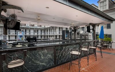 Rooftop bar at Royal Sonesta New Orleans.