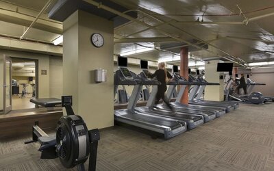 Fitness center at The Chase Park Plaza Royal Sonesta St. Louis.