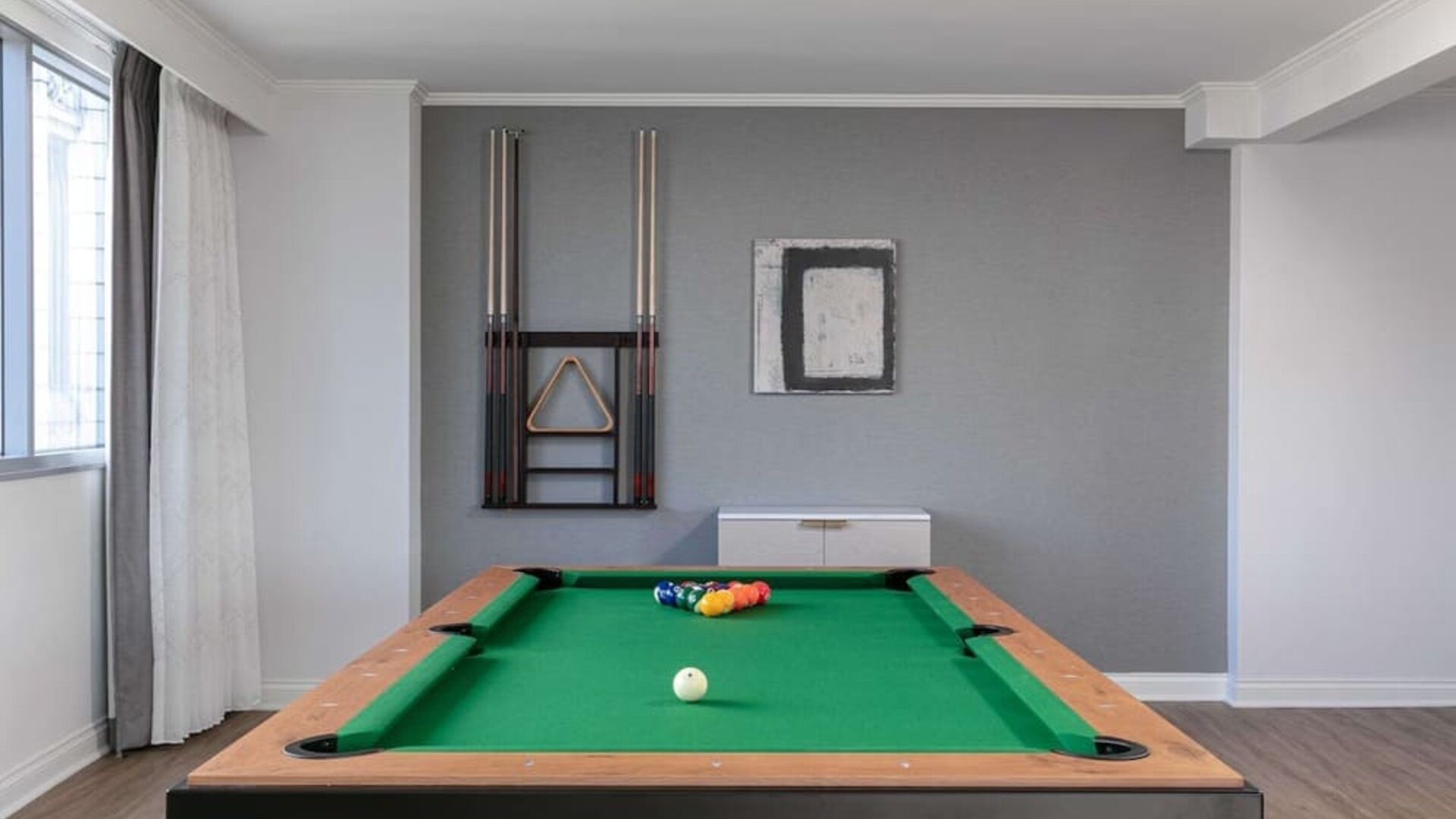 Game room at Royal Sonesta Chicago Downtown. 