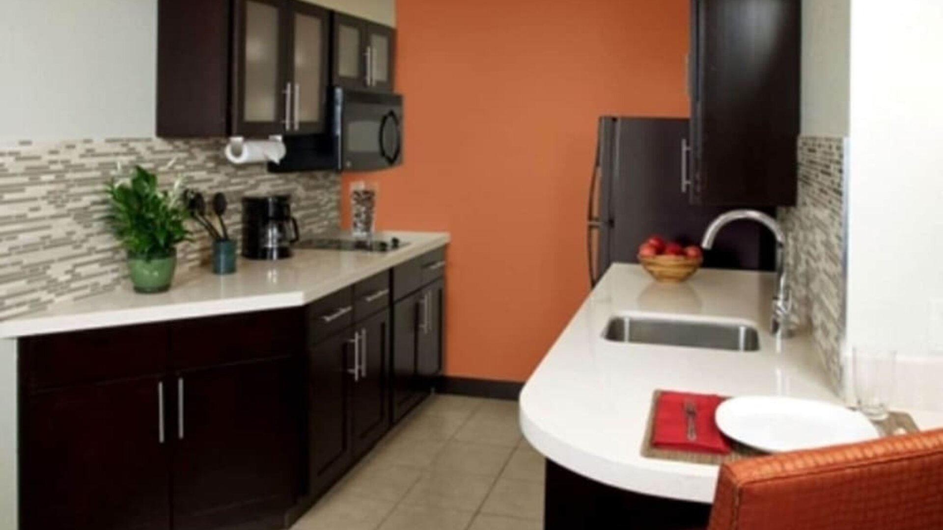 Day use room with kitchen at Sonesta ES Suites San Jose Airport.