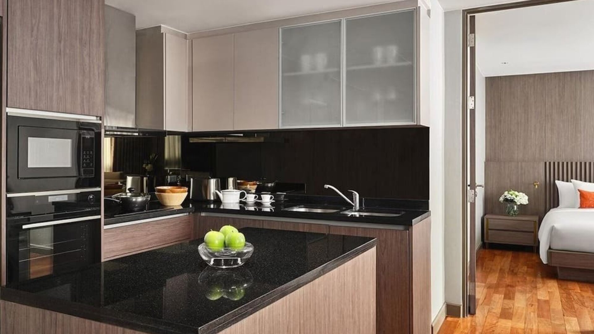 Spacious day use room with kitchen at Fraser Suites Sukhumvit, Bangkok.