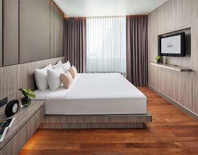 Day use room with TV at Fraser Suites Sukhumvit, Bangkok.