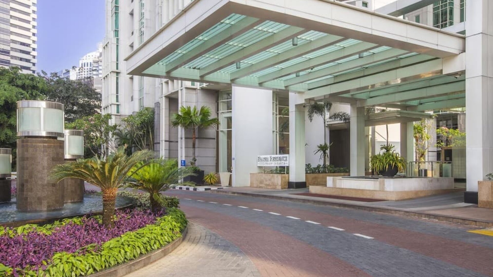 Parking available at Fraser Residence Sudirman Jakarta.