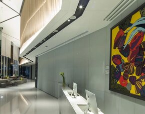 Lobby and lounge at Modena By Fraser Bangkok.