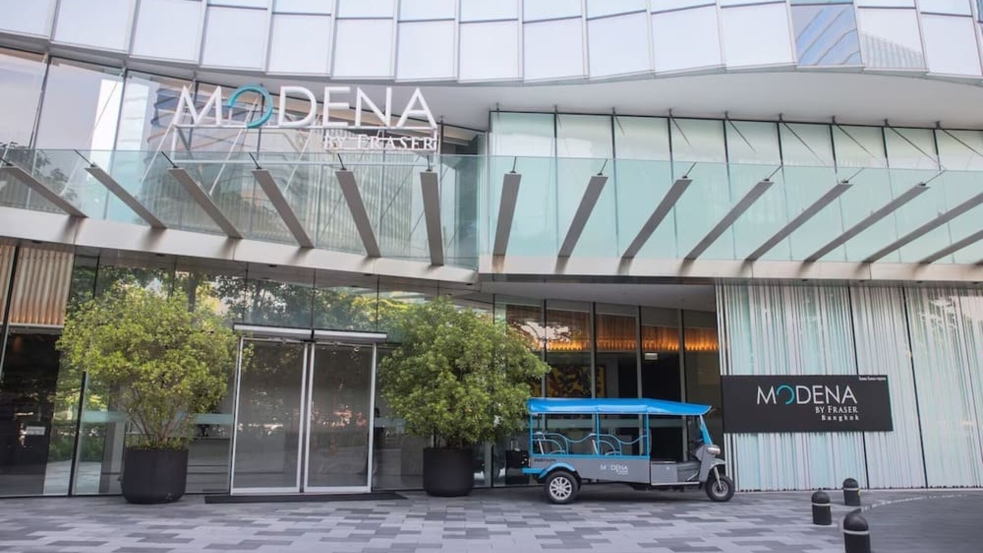 Off-site parking available at Modena By Fraser Bangkok.