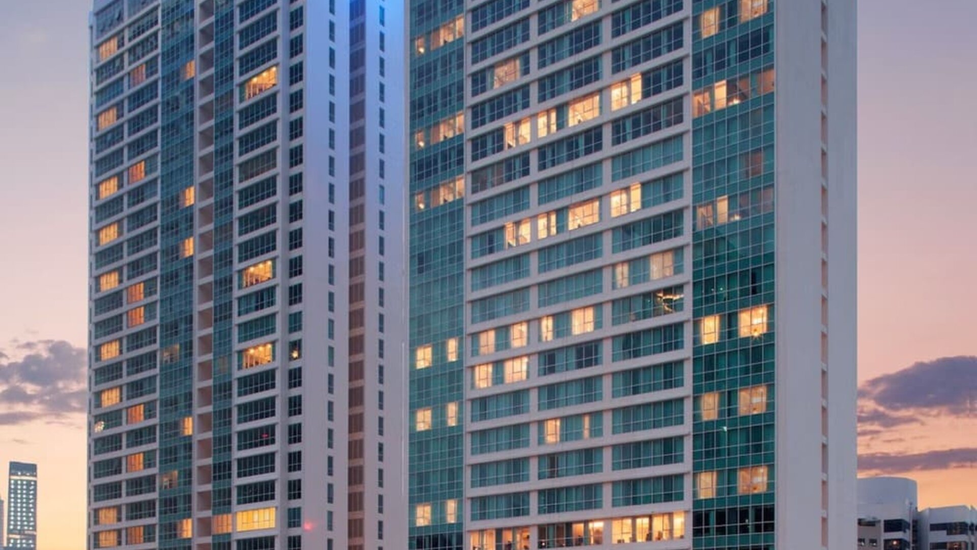 Hotel extrior at Fraser Place Setiabudi Jakarta.