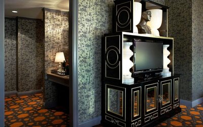 Day use room with TV at Royal Sonesta Portland Downtown.