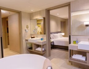 Guest bathroom at Modena By Fraser Buriram.