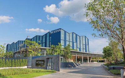 Hotel exterior at Modena By Fraser Buriram.