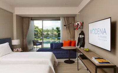 Day room with natural light at Modena By Fraser Buriram.