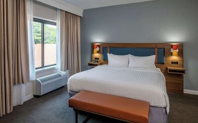 Day use room at Sonesta Select Boston Foxborough Mansfield.