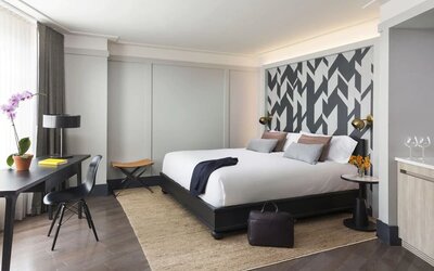 Day use room at The Tillary Hotel.