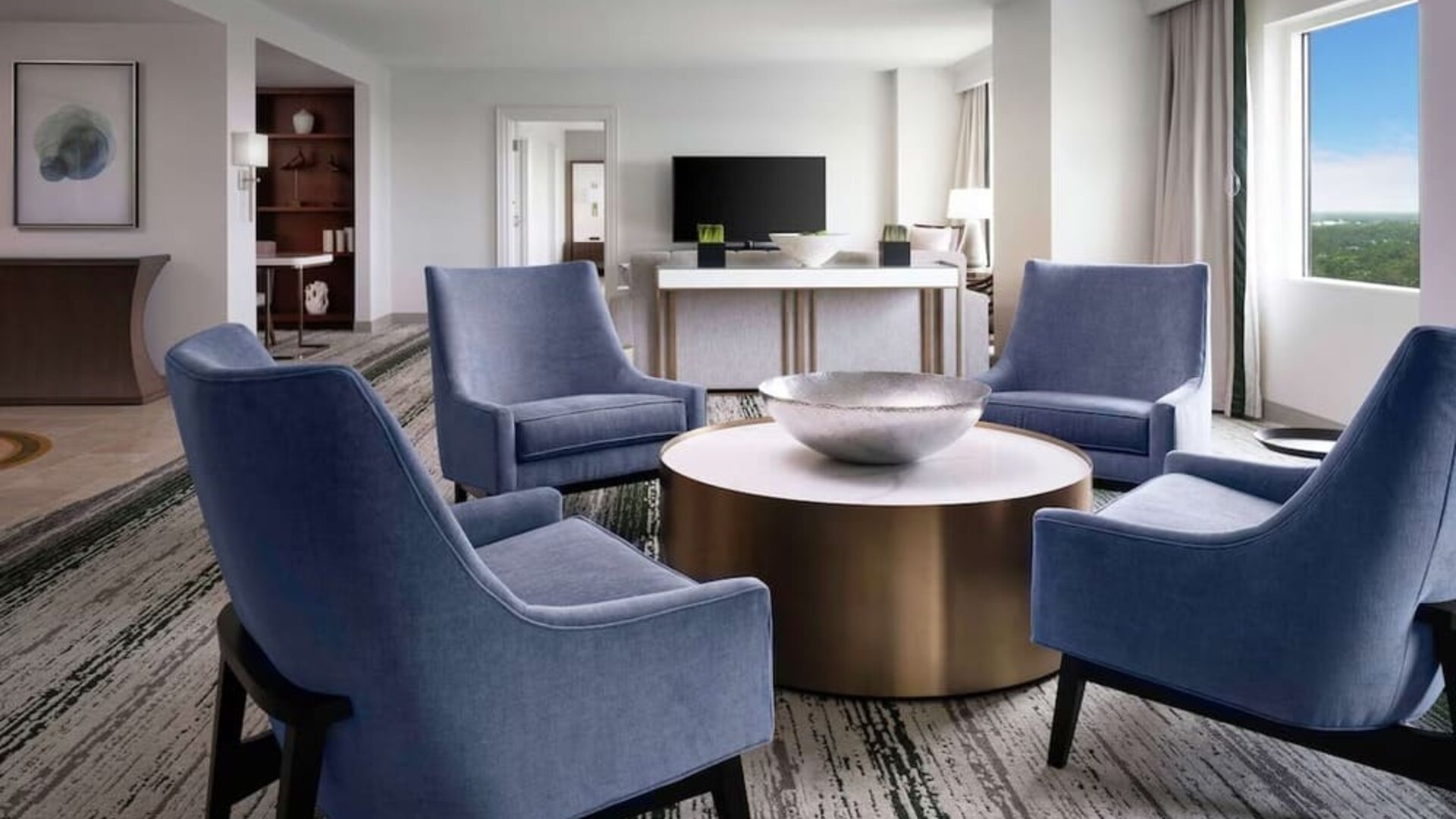 Coworking space at Signia By Hilton Orlando Bonnet Creek.