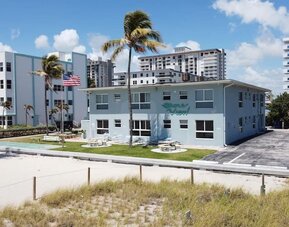 Hotel exterior at Shore View Hotel.