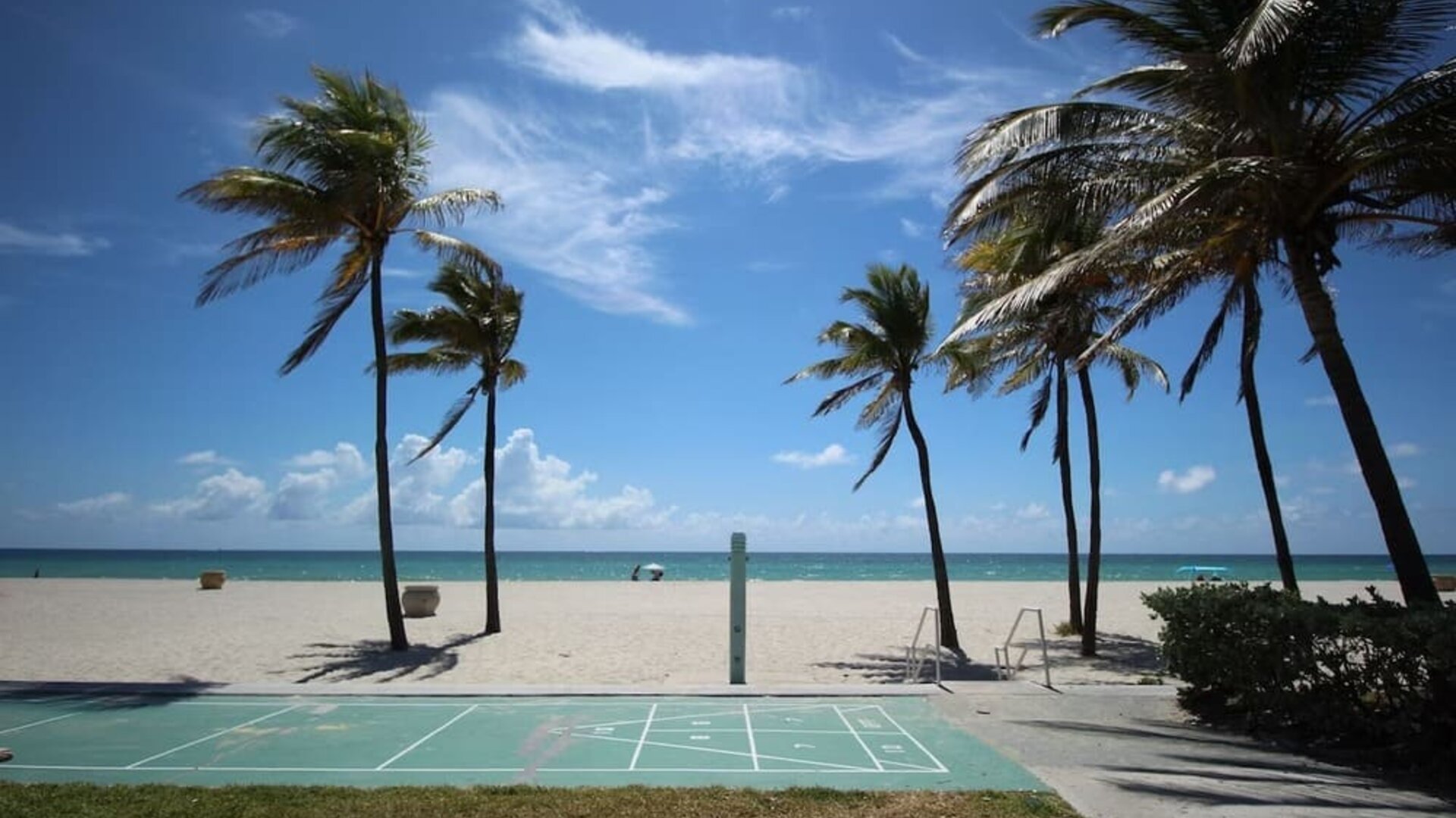 Beach access at Shore View Hotel.