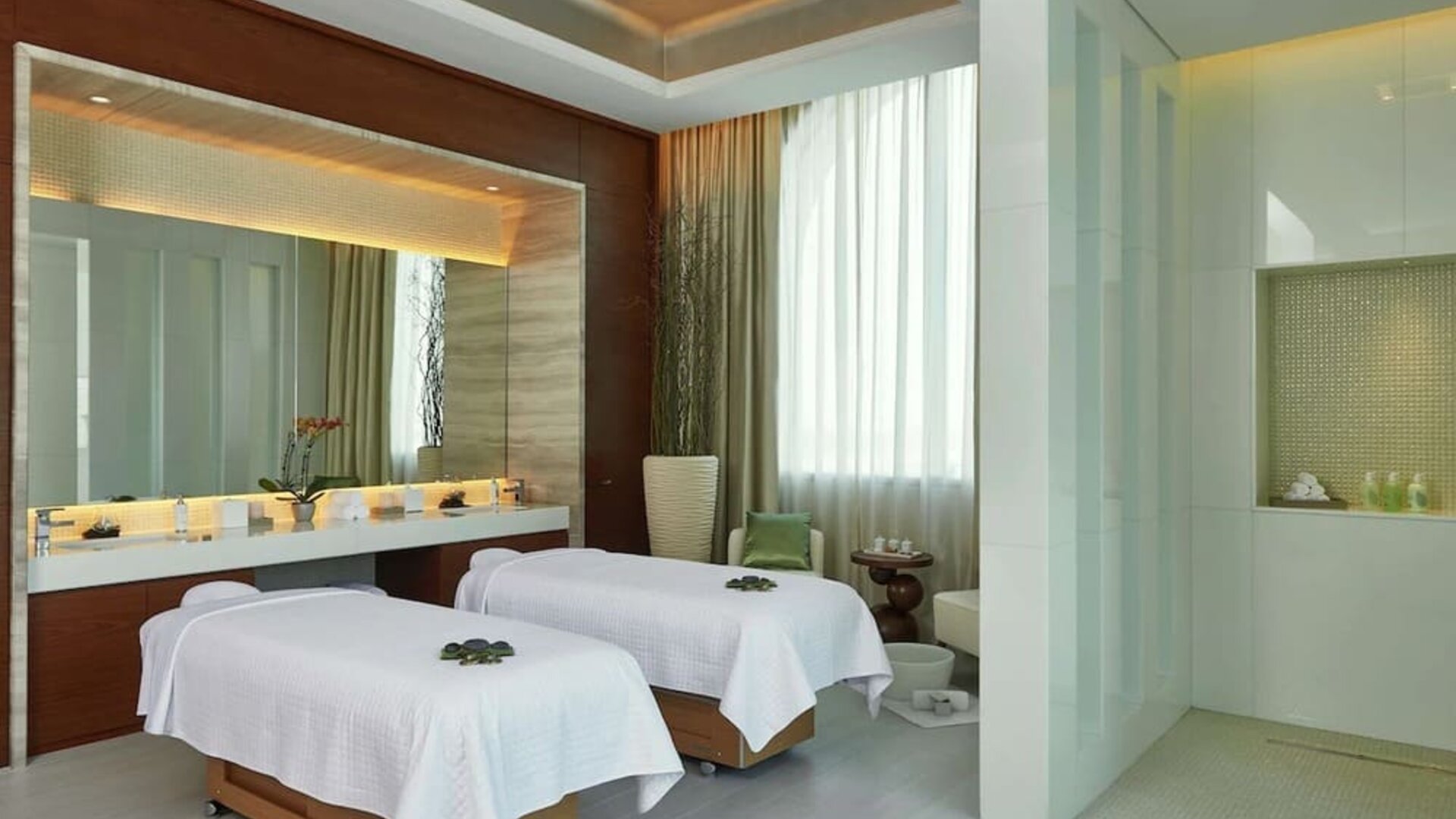 Massage and spa at Hilton Dubai Al Habtoor City.