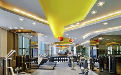 Gym available at V Hotel Dubai.