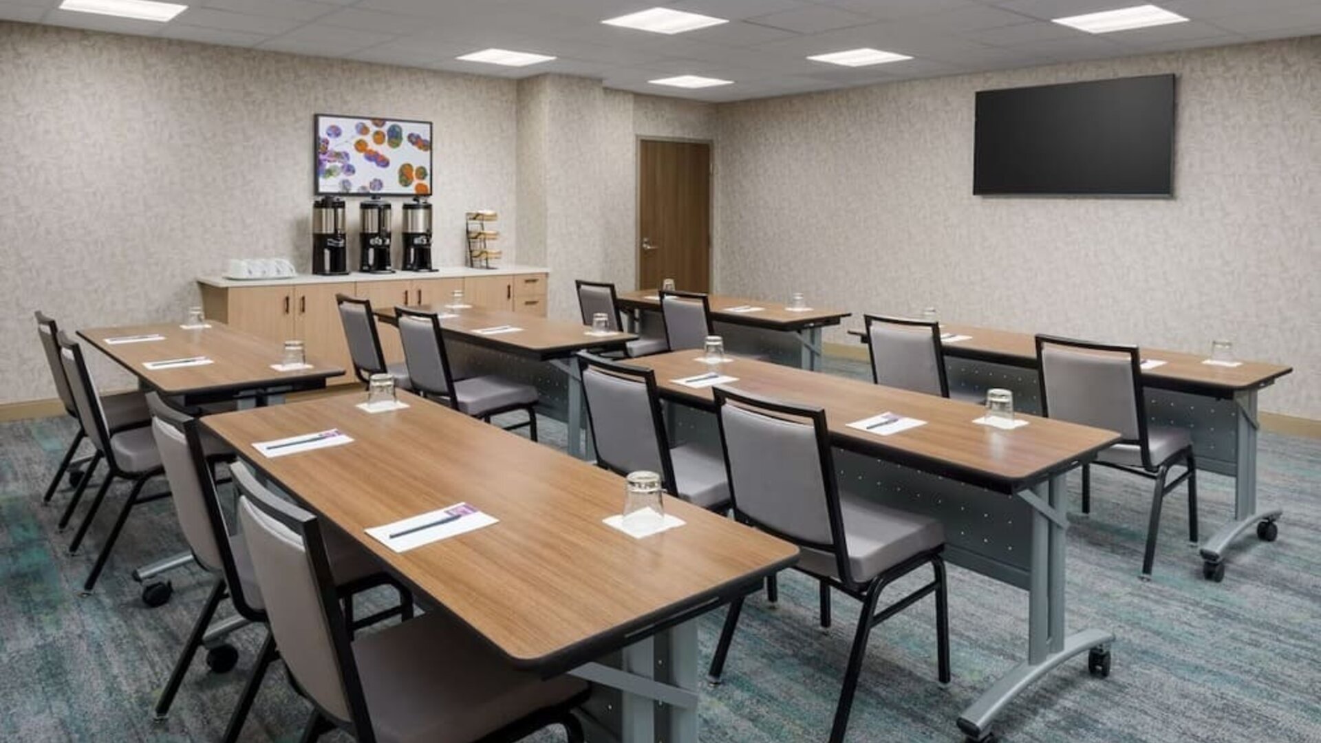 Meeting room at Hyatt Place Orlando I-Drive.