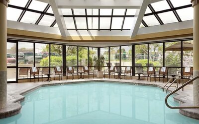 Indoor pool at Embassy Suites By Hilton Denver Tech Center.
