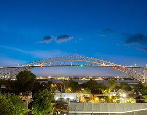 Hotel views at Days Inn By Wyndham Staten Island.