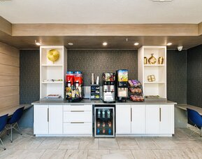 Breakfast available at Palace Inn Blue IAH East.