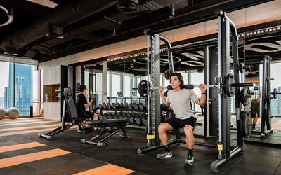 Fitness center at Capri By Fraser Bukit Bintang.