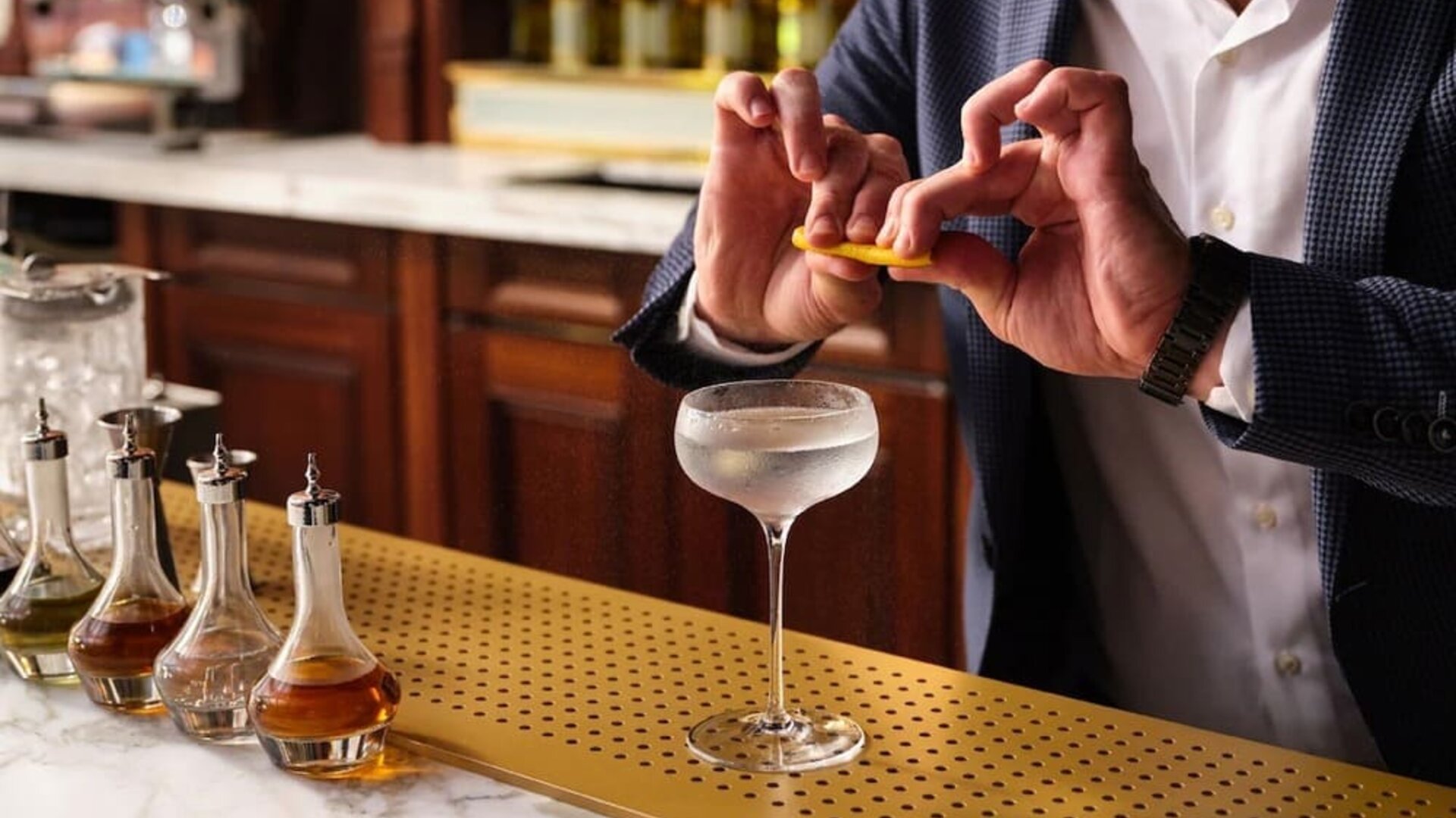 Hotel bar at NoMad London.