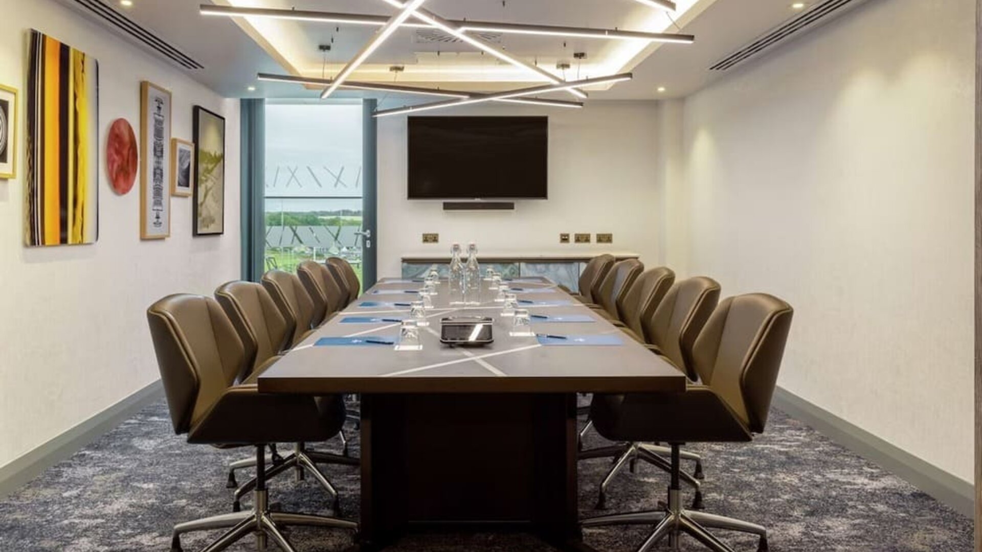 Meeting room at Hilton Aberdeen TECA.