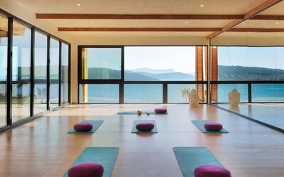 Yoga classes and relaxation at Le Méridien Bodrum Beach Resort.