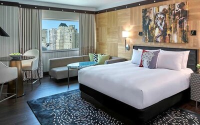 Day room with natural light at Sofitel Philadelphia At Rittenhouse Square.