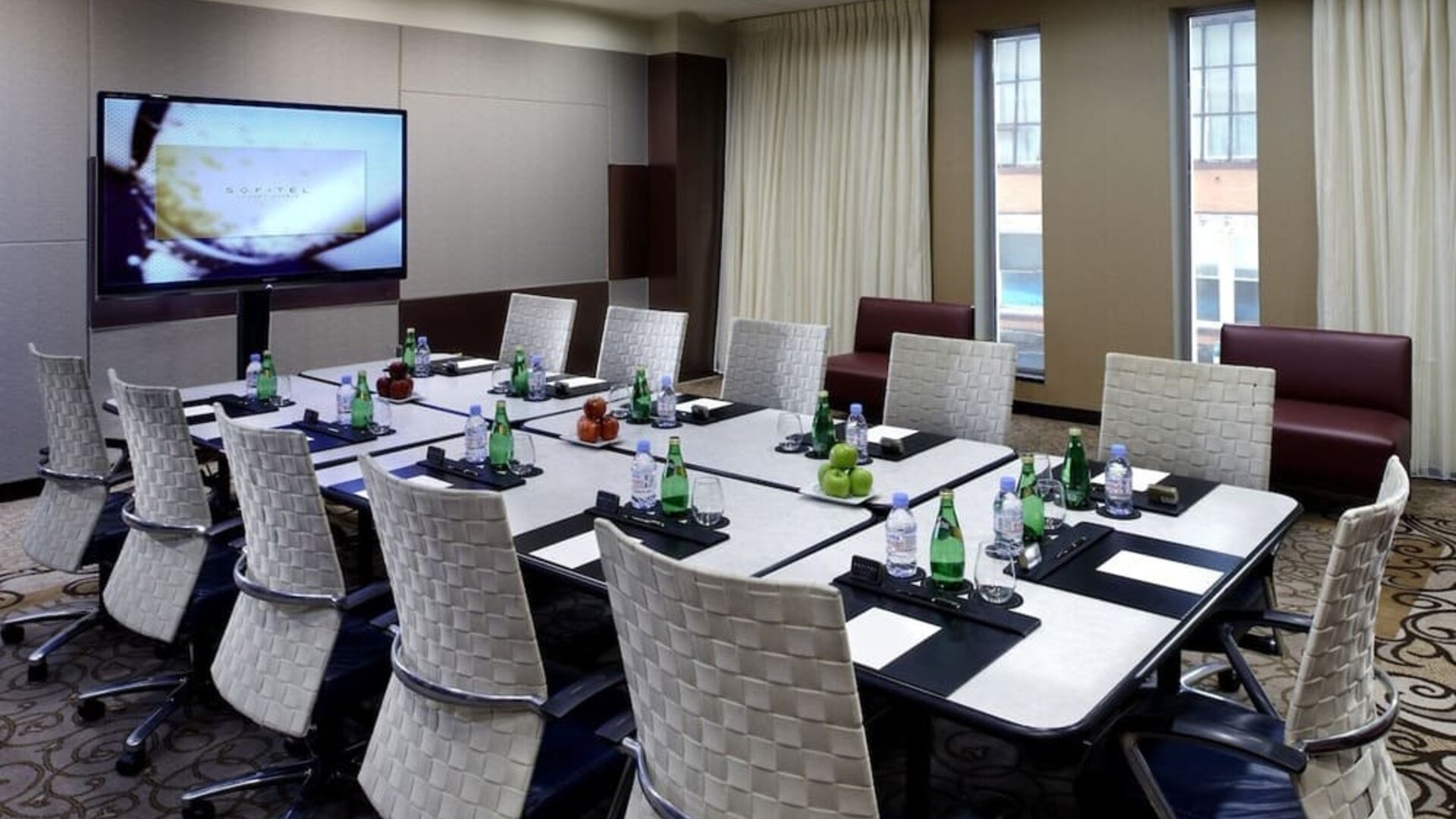 Meeting room at Sofitel Philadelphia At Rittenhouse Square.