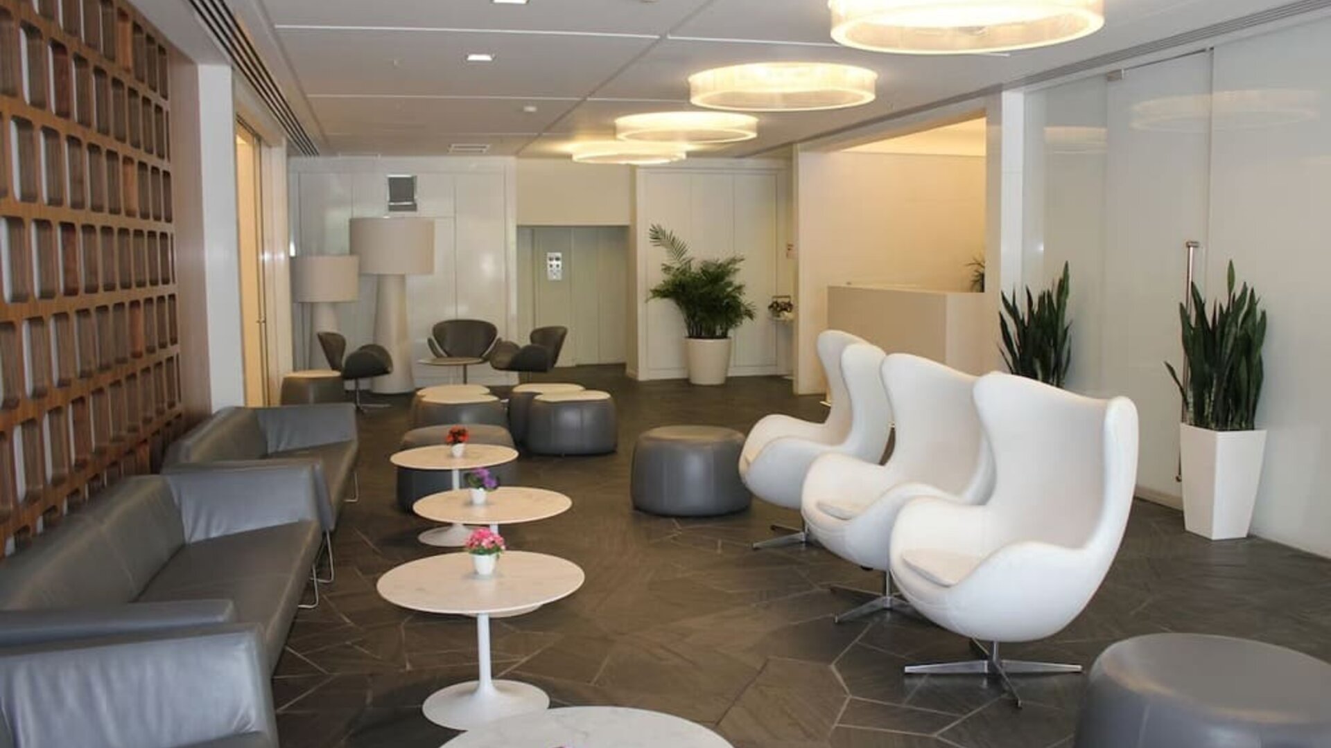 Lounge area at Prima Vera Hotel.