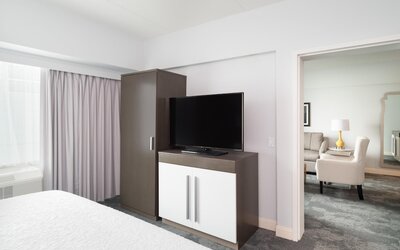 Classic Room, 1 King Bed, Accessible (Roll-In Shower)
