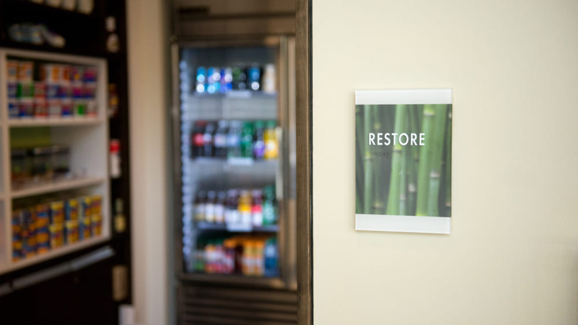 Snack bar at Element Miami Doral.