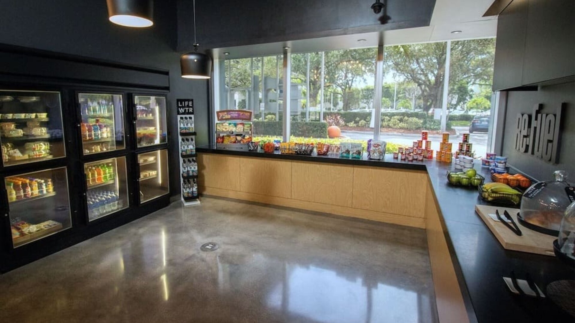 Breakfast available at Aloft Miami Doral.
