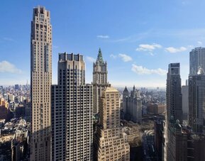 City views from M Social New York Downtown.