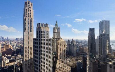 City views from M Social New York Downtown.