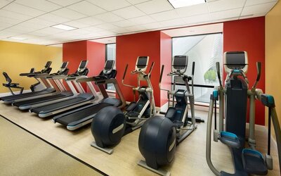 Ftiness center at M Social New York Downtown.