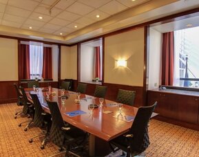 Meeting room at M Social New York Downtown.