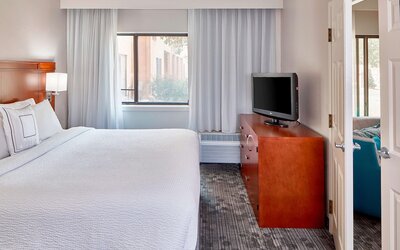 Deluxe Room, 1 King Bed with Sofa bed