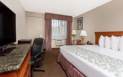 Day use room with TV at Days Inn By Wyndham St Augustine/Historic Downtown.