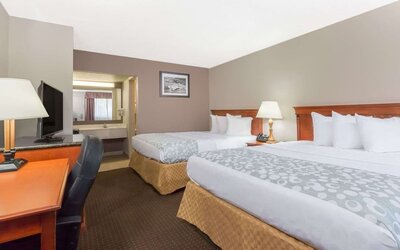 Queen beds available at Days Inn By Wyndham St Augustine/Historic Downtown.