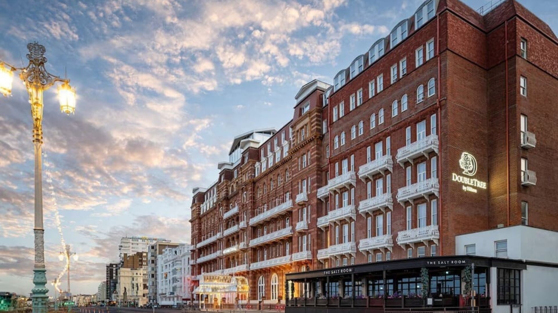 Hotel exterior at DoubleTree By Hilton Brighton Metropole.