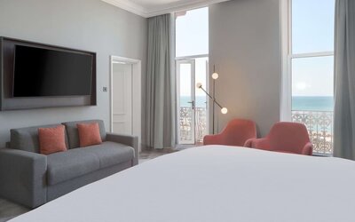 Day use suite at DoubleTree By Hilton Brighton Metropole.